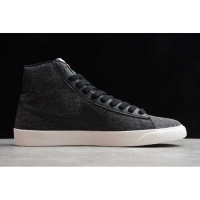 Nike Erkek Blazer Mid Qs Hh Carbone Koyu Gri / Siyah Kaykay Ayakkabı Türkiye - M8S3EHP7